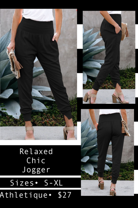 Relaxed• Chic •Joggers