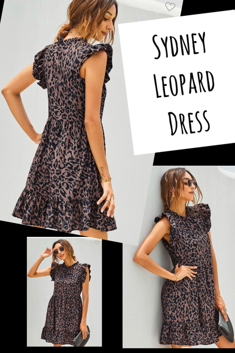 Sydney Leopard Dress