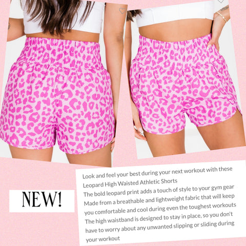 Cheetah Shorts (Hot Pink)