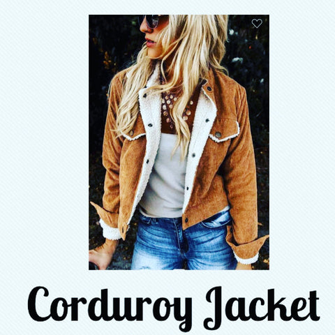 Corduroy Jacket