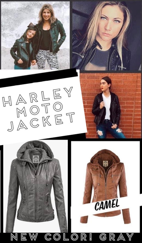 Hooded Harley Jacket